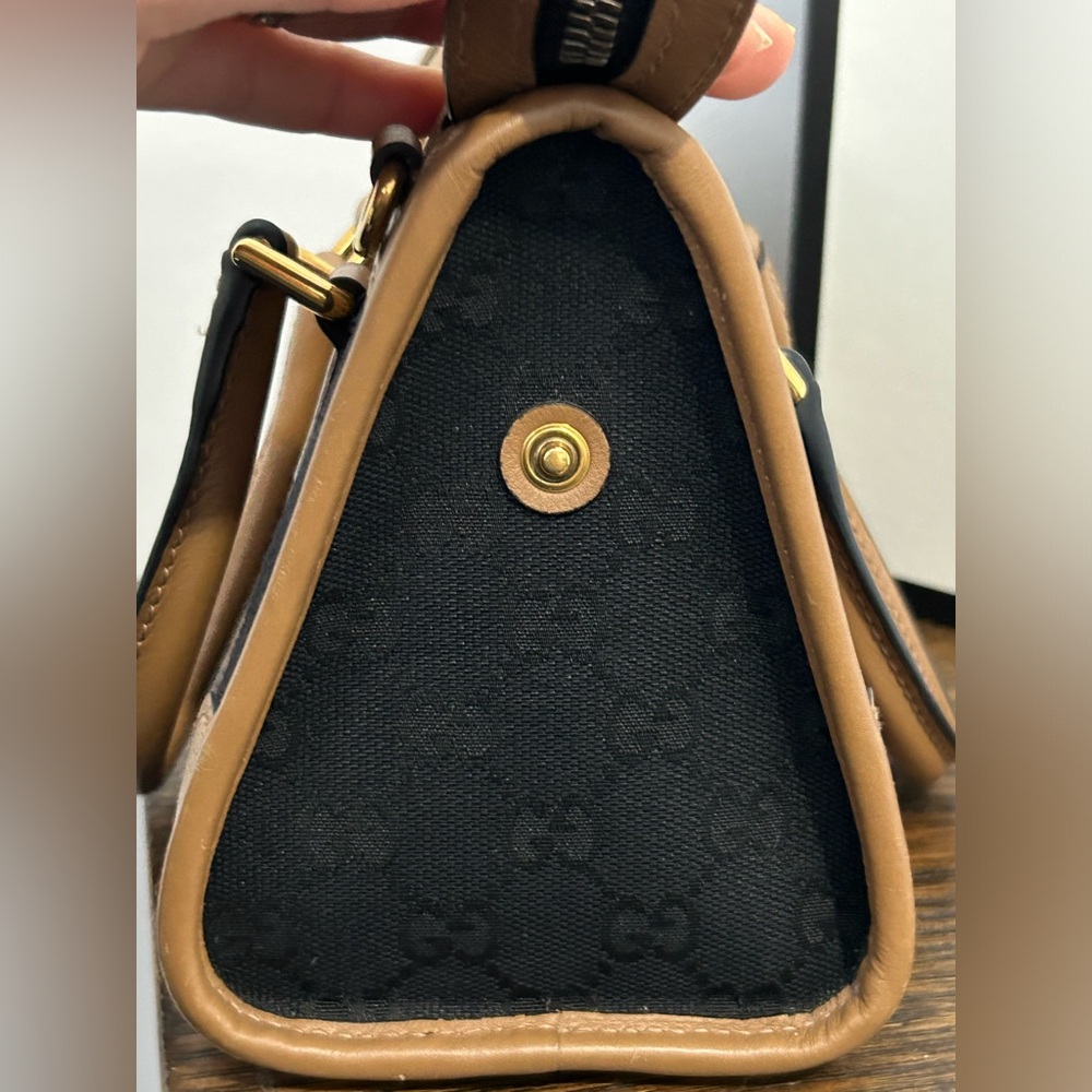 Gucci Mini GG Canvas Bauletto - Picture 8 of 15